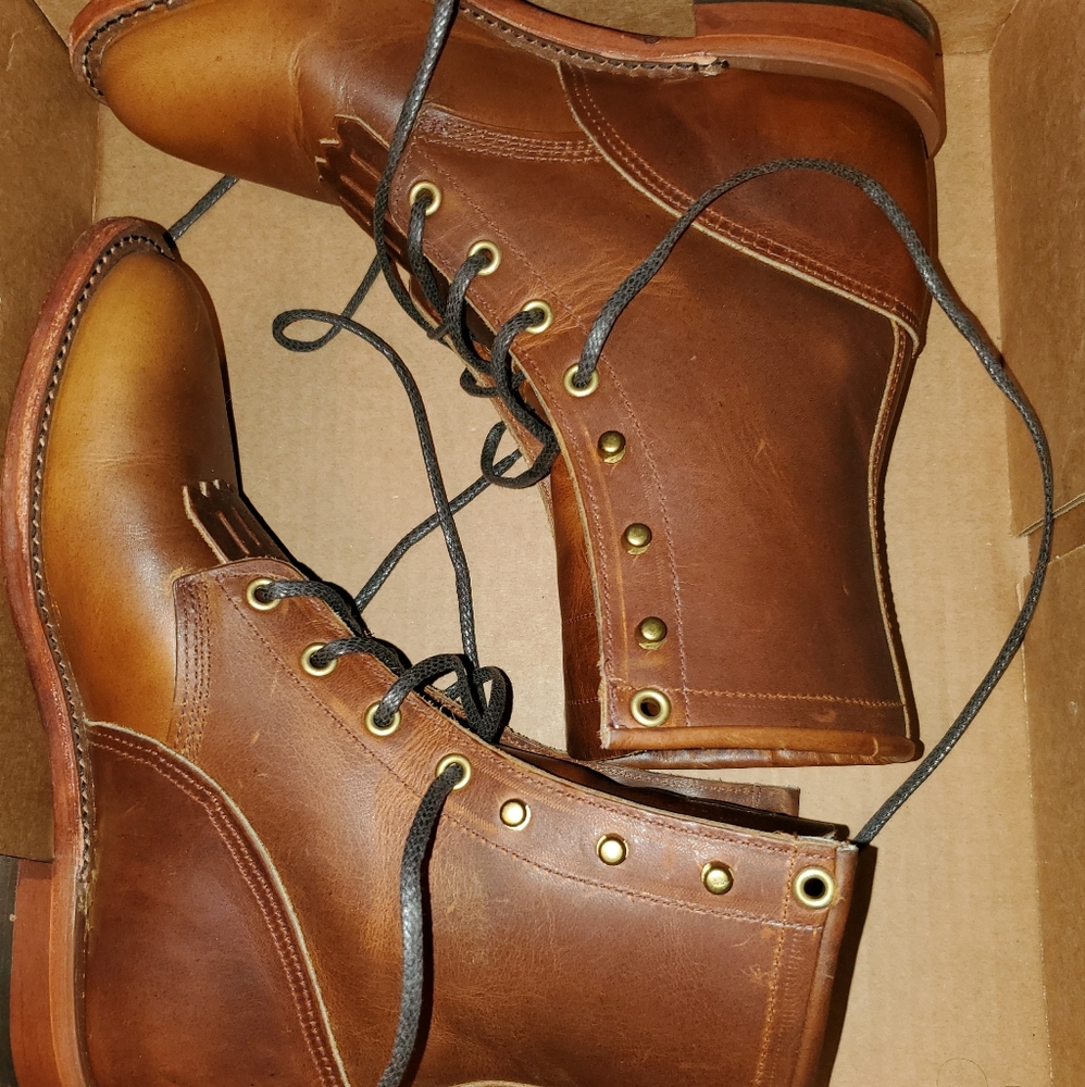 Brown boots